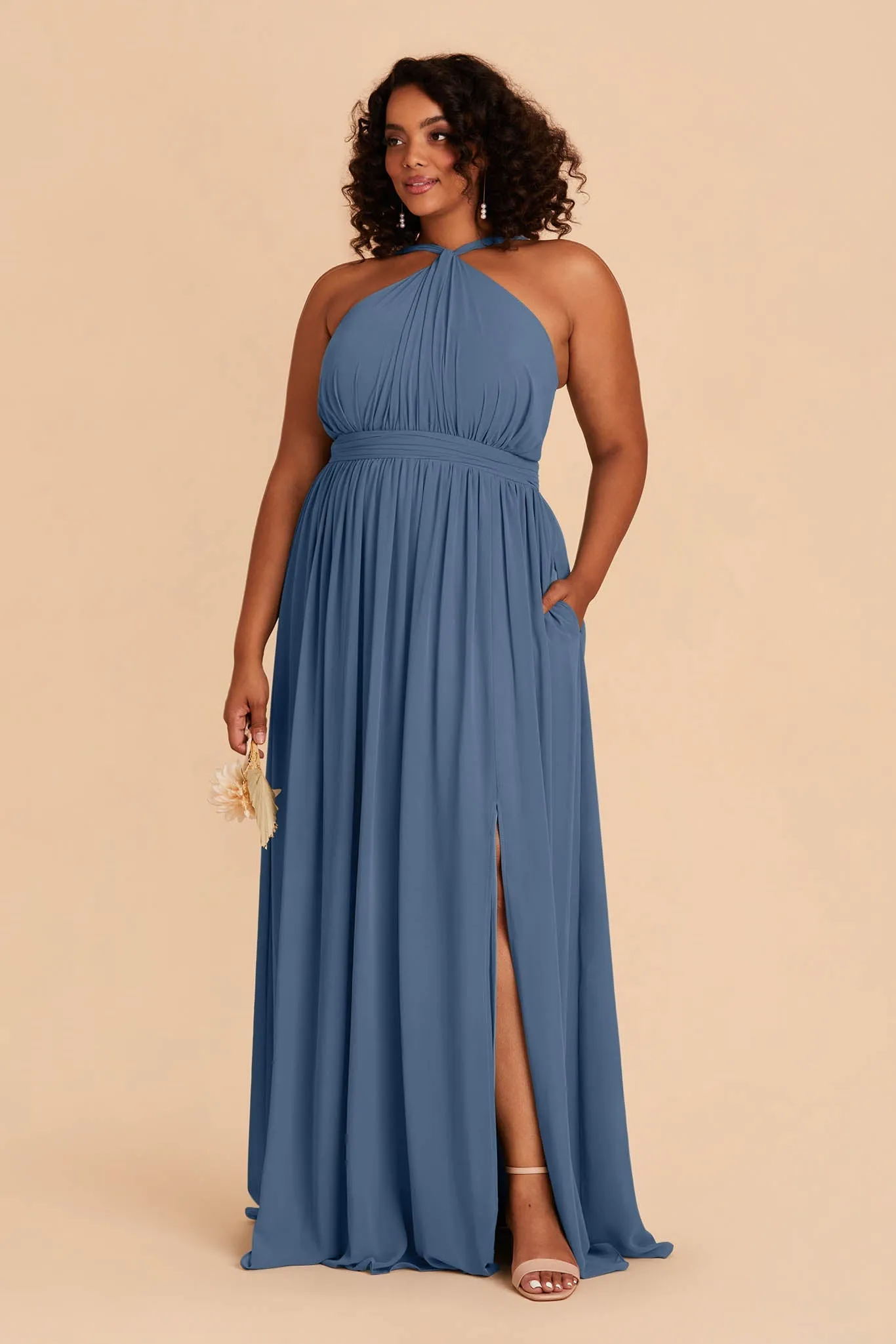 Kiko Chiffon Dress - Twilight sold by Birdy Grey product image thumbnail 2