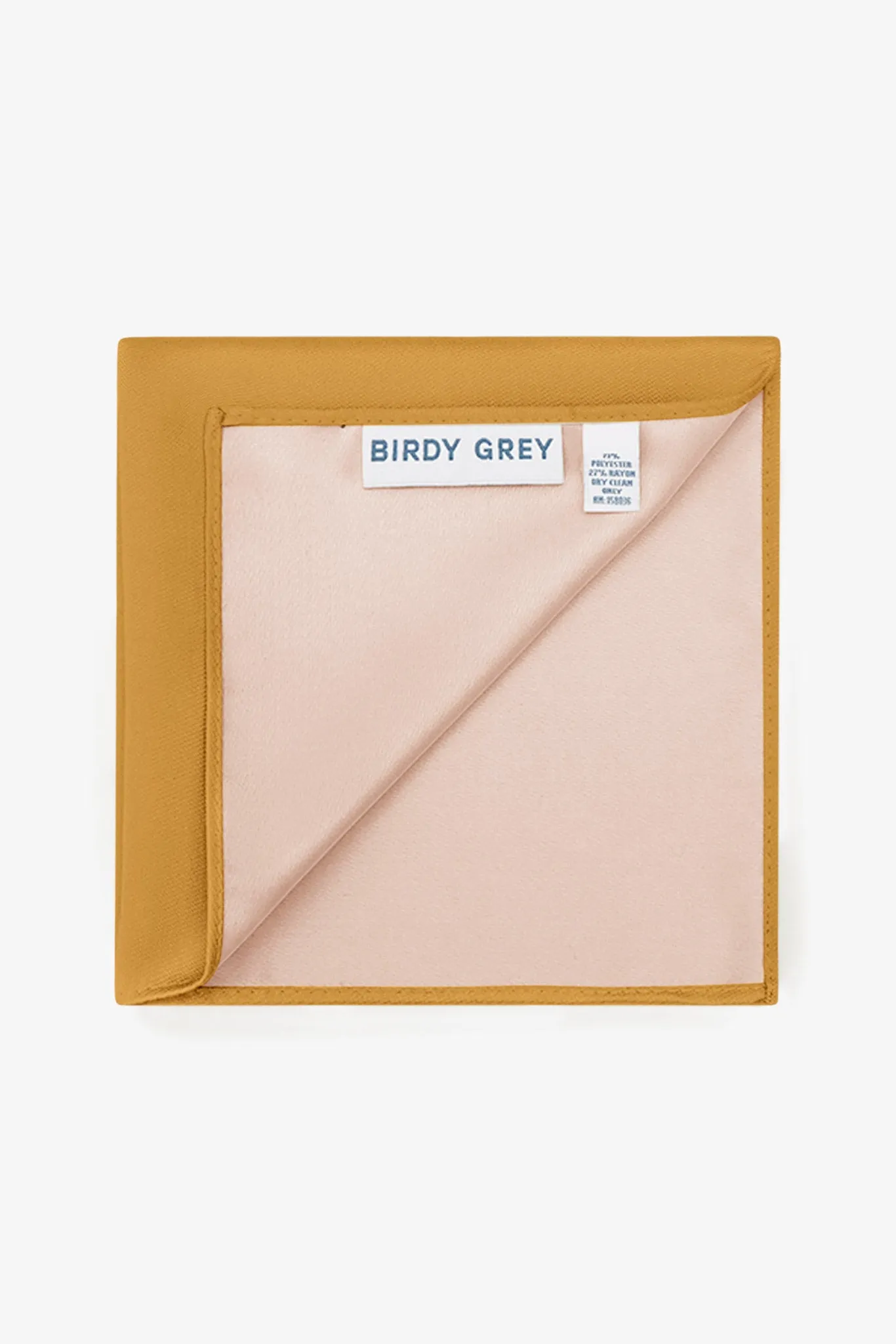 Didi Pocket Square - Marigold sold by Birdy Grey product image thumbnail 2