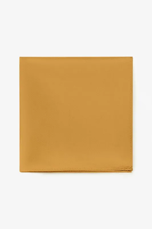Didi Pocket Square - Marigold sold by Birdy Grey