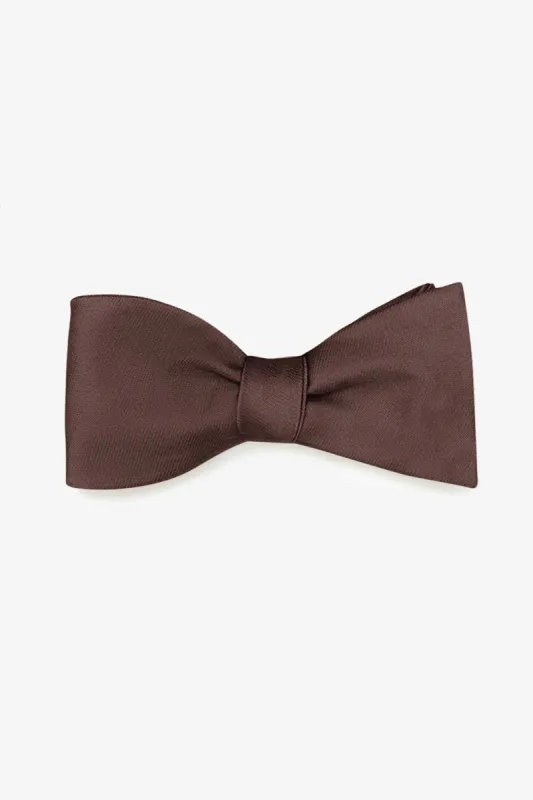 Daniel Bow Tie - Chocolate Brown sold by Birdy Grey