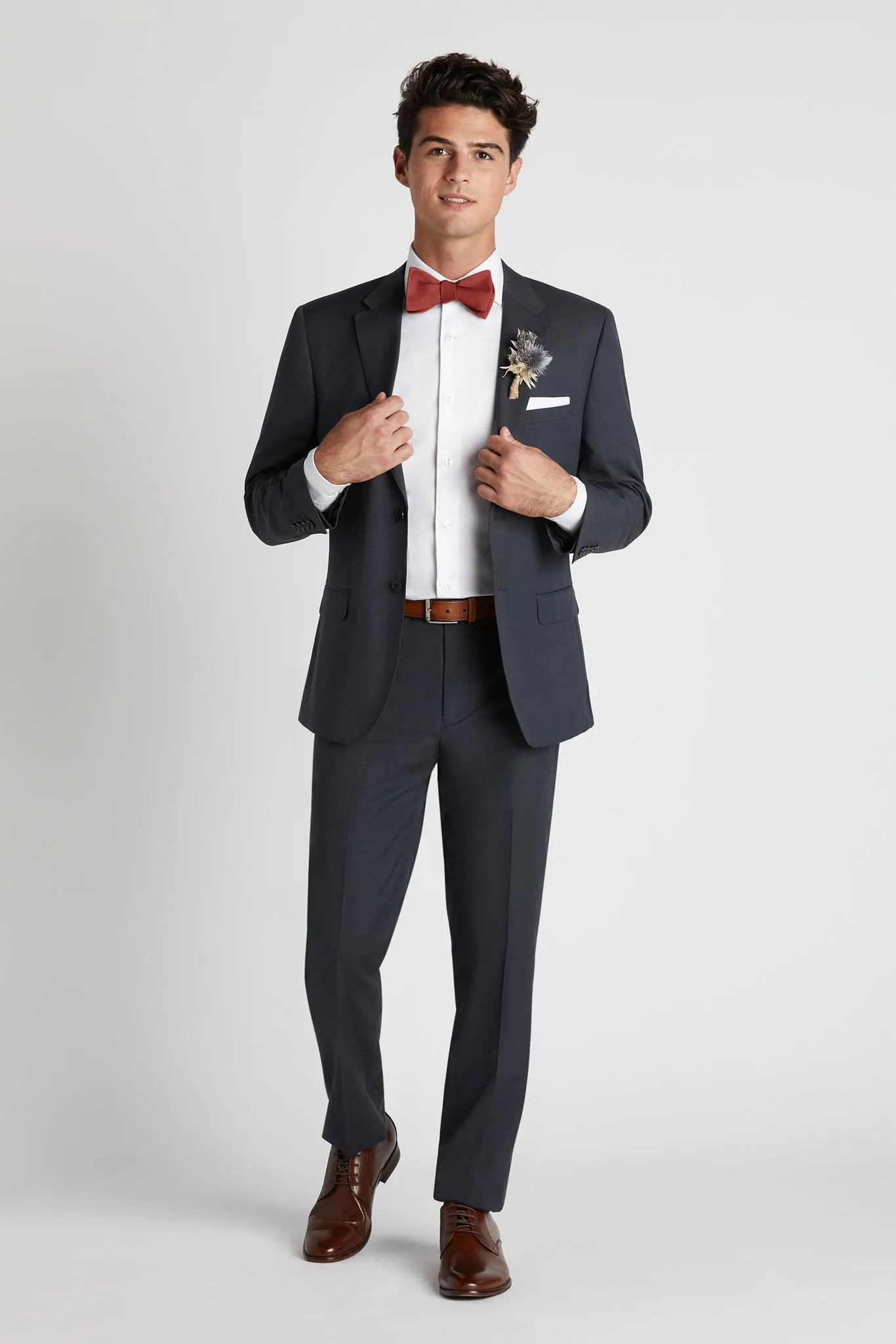 Daniel Bow Tie - Burnt Orange sold by Birdy Grey product image thumbnail 4