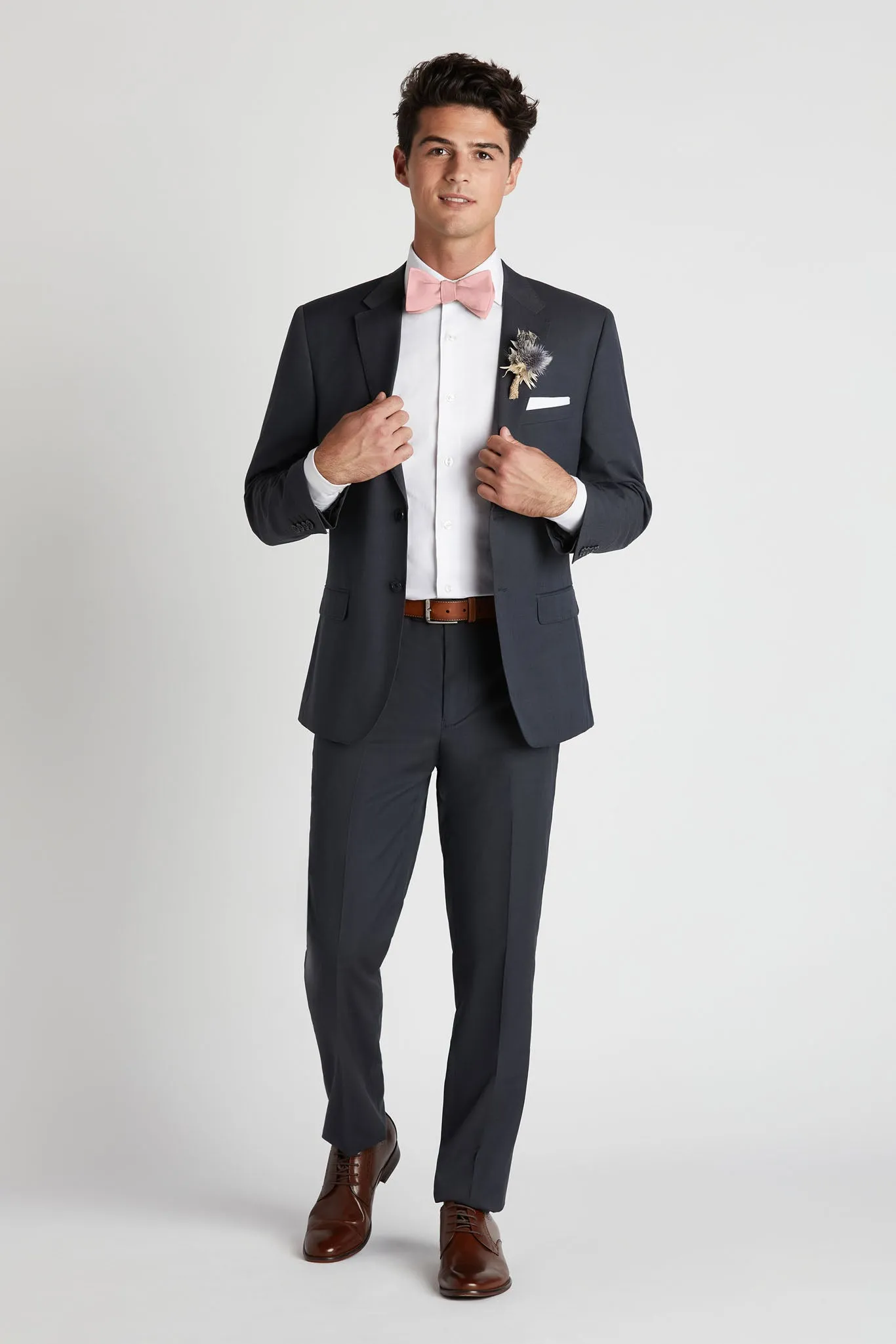 Daniel Bow Tie - Blush Pink sold by Birdy Grey product image thumbnail 2