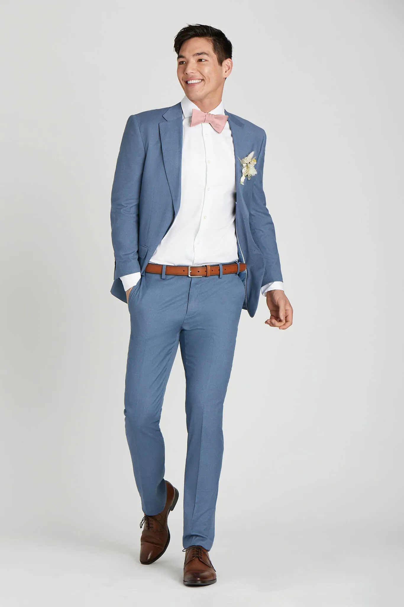 Daniel Bow Tie - Blush Pink sold by Birdy Grey product image thumbnail 4