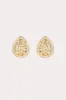 Ibiza Crystal Stud Earrings - Clear Crystal sold by Birdy Grey