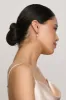 Sally Pearl Huggie Earrings by Mia Bijoux - Gold sold by Birdy Grey