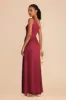 Kira Matte Satin Dress - Burgundy sold by Birdy Grey
