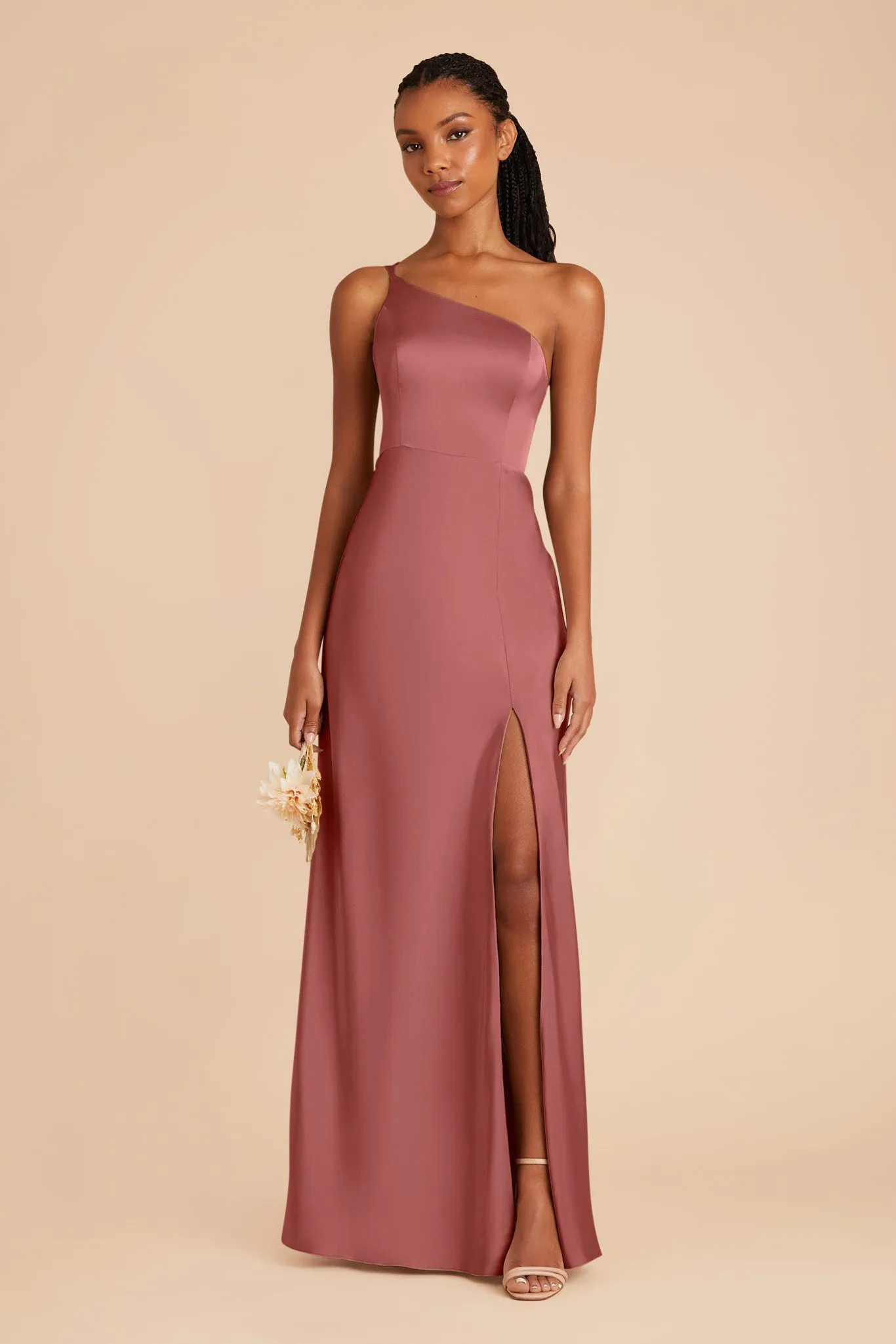 Kensie Matte Satin Dress - Wild Rose sold by Birdy Grey product image thumbnail 3