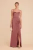 Anne Matte Satin Dress - Wild Rose sold by Birdy Grey
