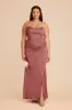 Anne Matte Satin Dress - Wild Rose sold by Birdy Grey