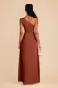 Kira Matte Satin Dress - Auburn sold by Birdy Grey