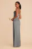 Lydia Matte Satin Dress - Silver sold by Birdy Grey