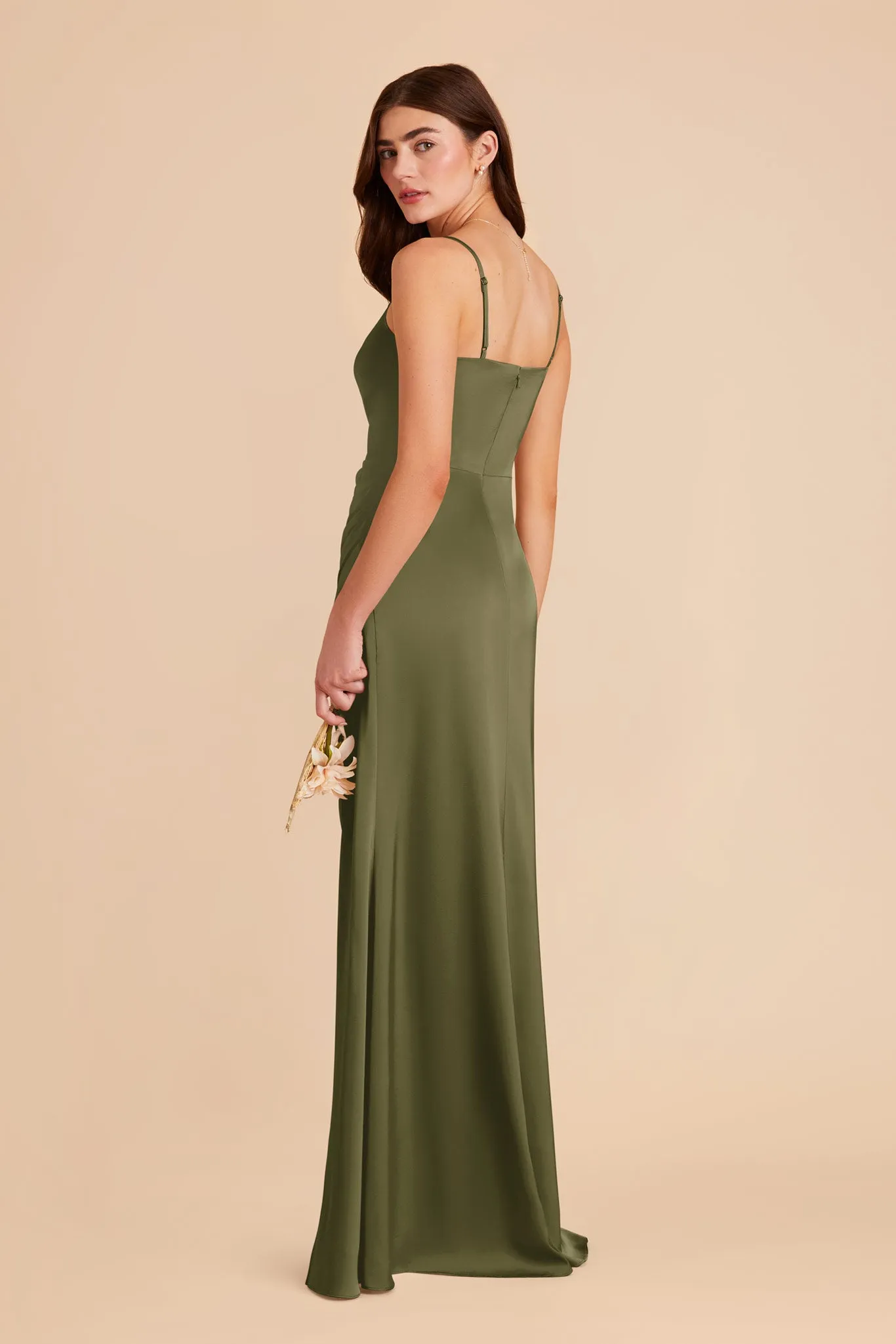 Jennifer Matte Satin Dress - Martini sold by Birdy Grey product image thumbnail 4