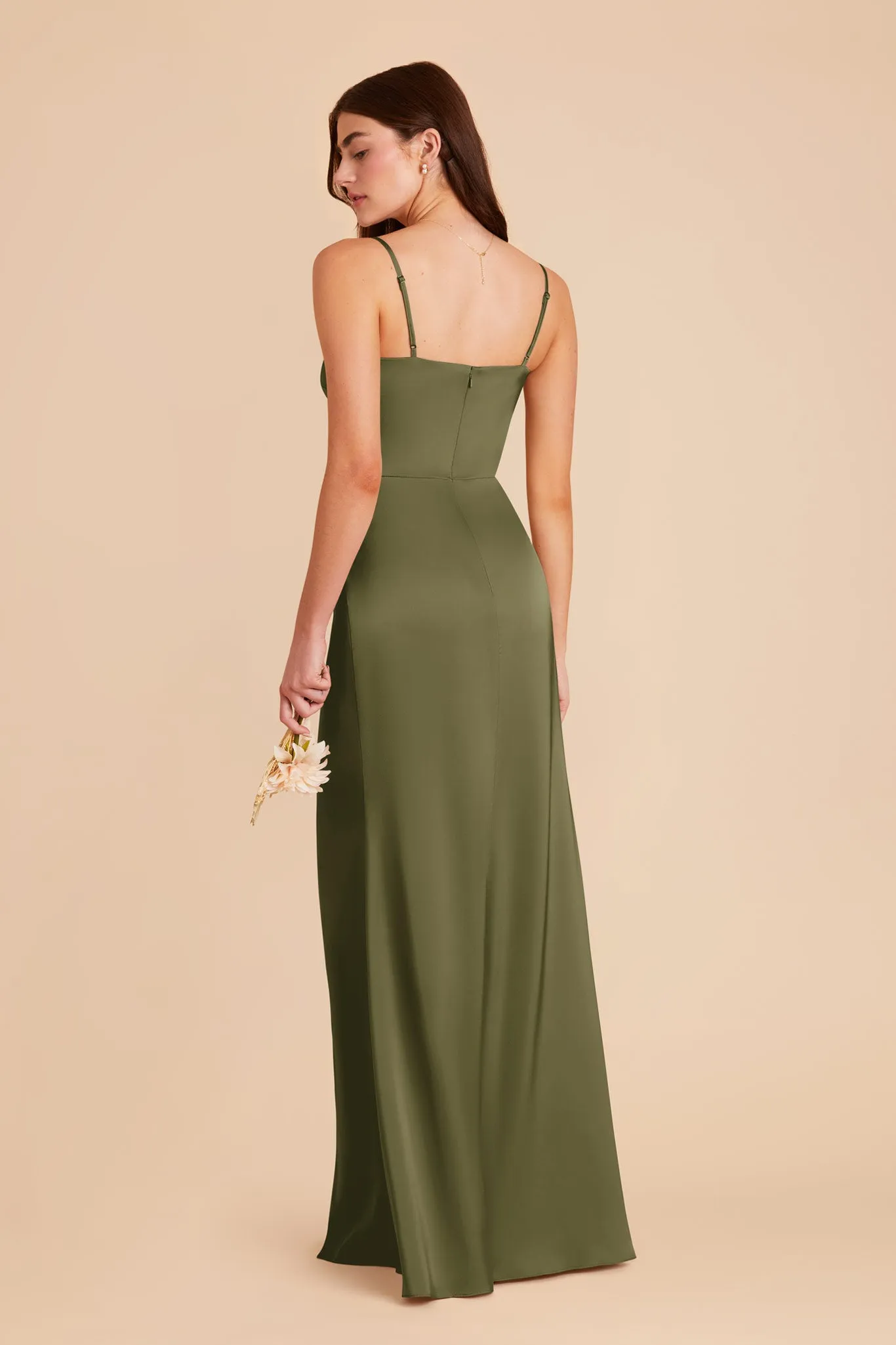 Jennifer Matte Satin Dress - Martini sold by Birdy Grey product image thumbnail 5