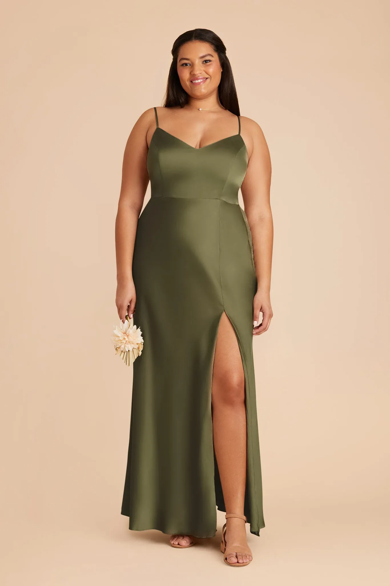 Jay Matte Satin Dress - Martini sold by Birdy Grey product image thumbnail 2