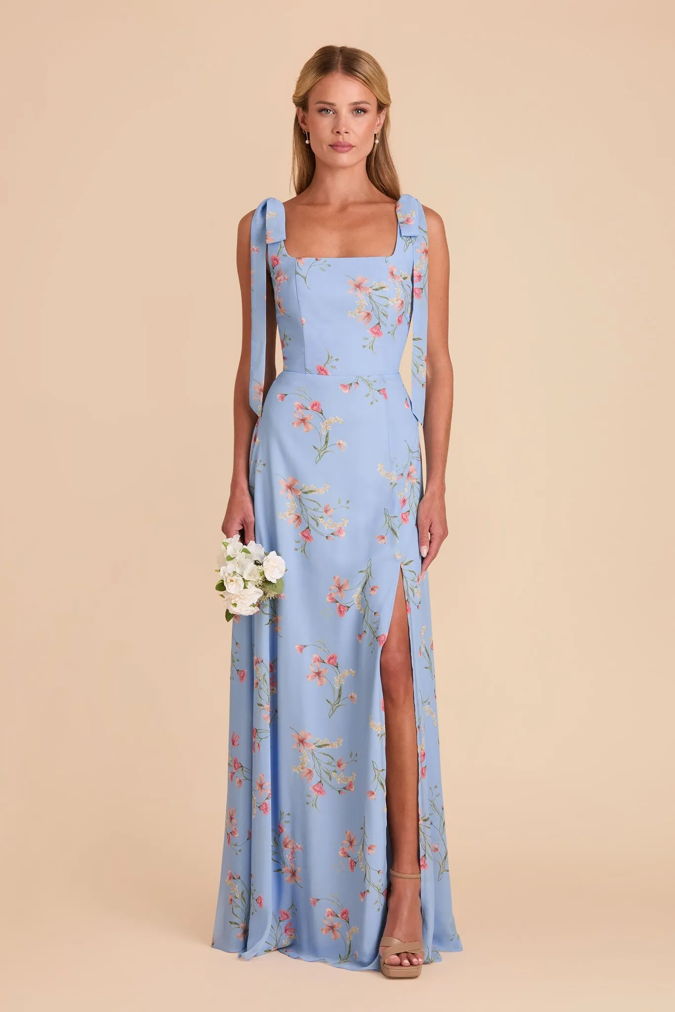 Swatch - Chiffon in Periwinkle Blue Le Fleur sold by Birdy Grey product image thumbnail 2