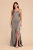 Jennifer Matte Satin Dress - Quartz sold by Birdy Grey