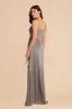 Jennifer Matte Satin Dress - Quartz sold by Birdy Grey