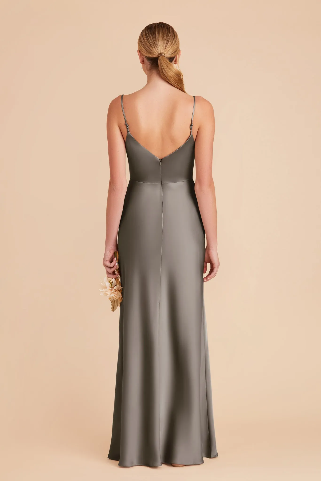 Jay Matte Satin Dress - Quartz sold by Birdy Grey product image thumbnail 5