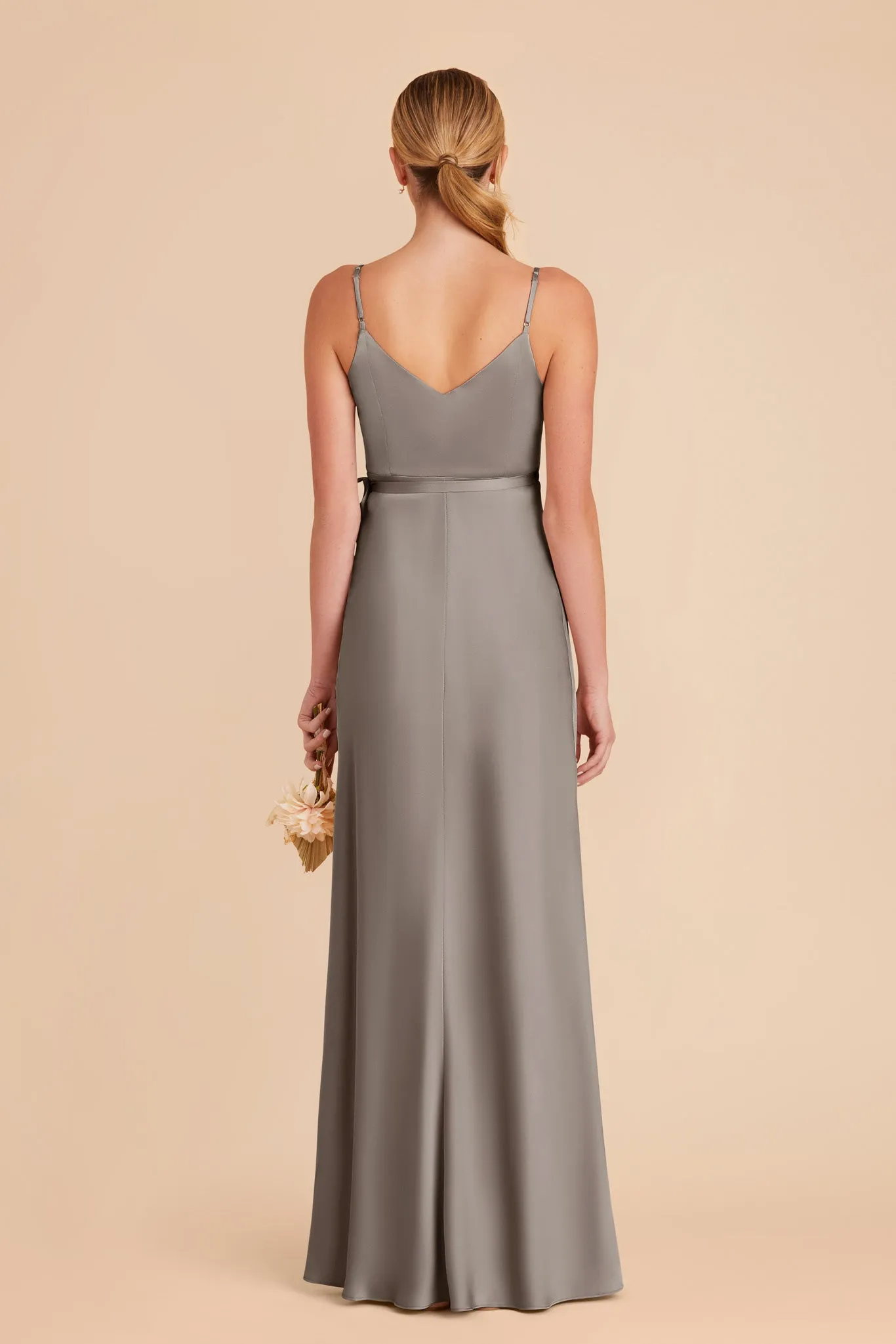 Cindy Matte Satin Dress - Quartz sold by Birdy Grey product image thumbnail 5