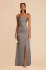 Lydia Matte Satin Dress - Quartz sold by Birdy Grey