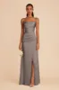 Lydia Matte Satin Dress - Quartz sold by Birdy Grey