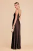 Jay Matte Satin Dress - Espresso sold by Birdy Grey