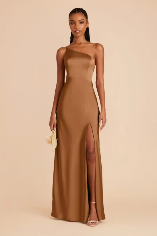 Kensie Matte Satin Dress - Copper sold by Birdy Grey