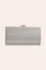 Campbell Beaded Clutch - Silver sold by Birdy Grey