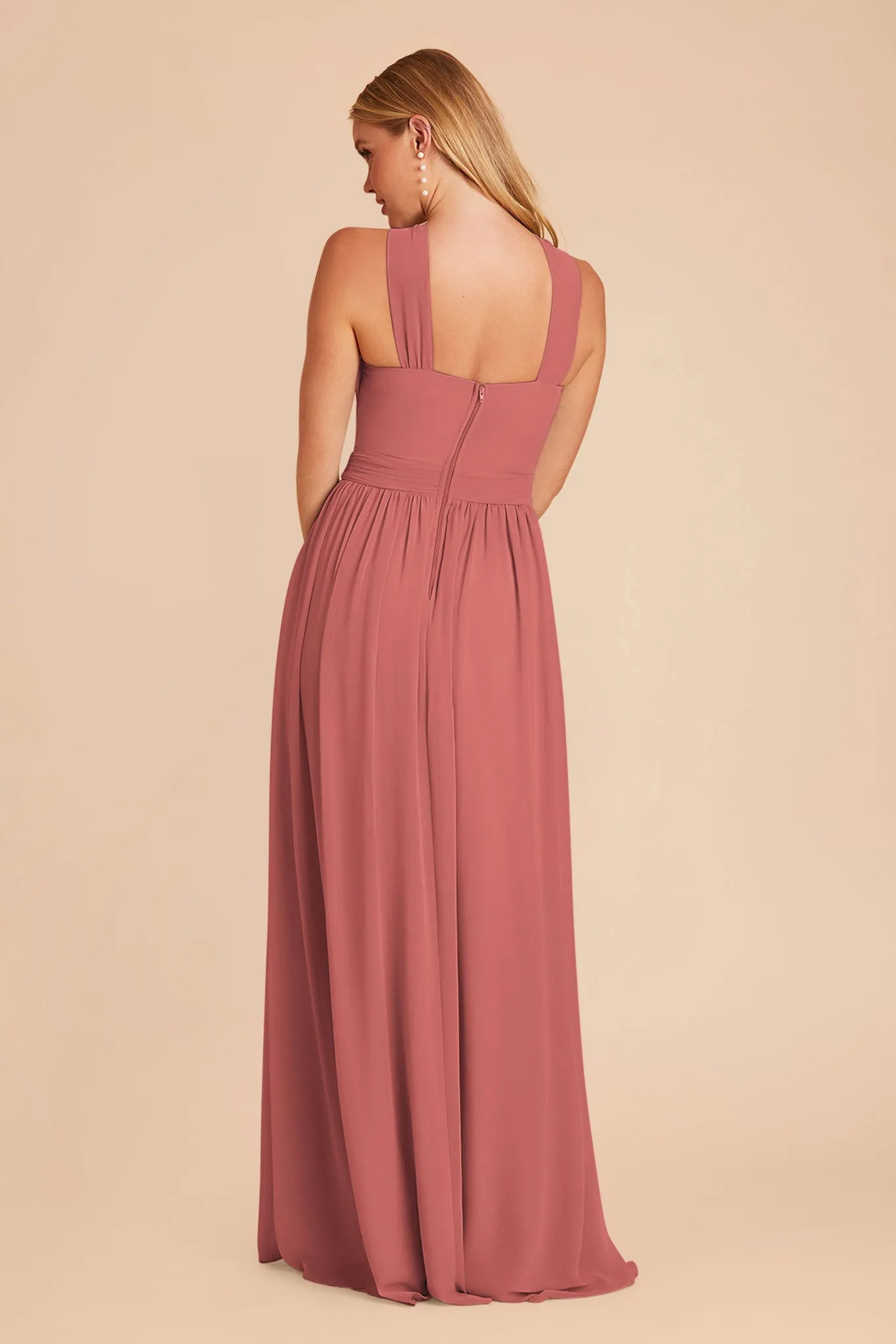 Kiko Chiffon Dress - Wild Rose sold by Birdy Grey product image thumbnail 5