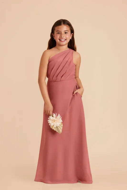 Kiara Junior Chiffon Dress - Wild Rose sold by Birdy Grey