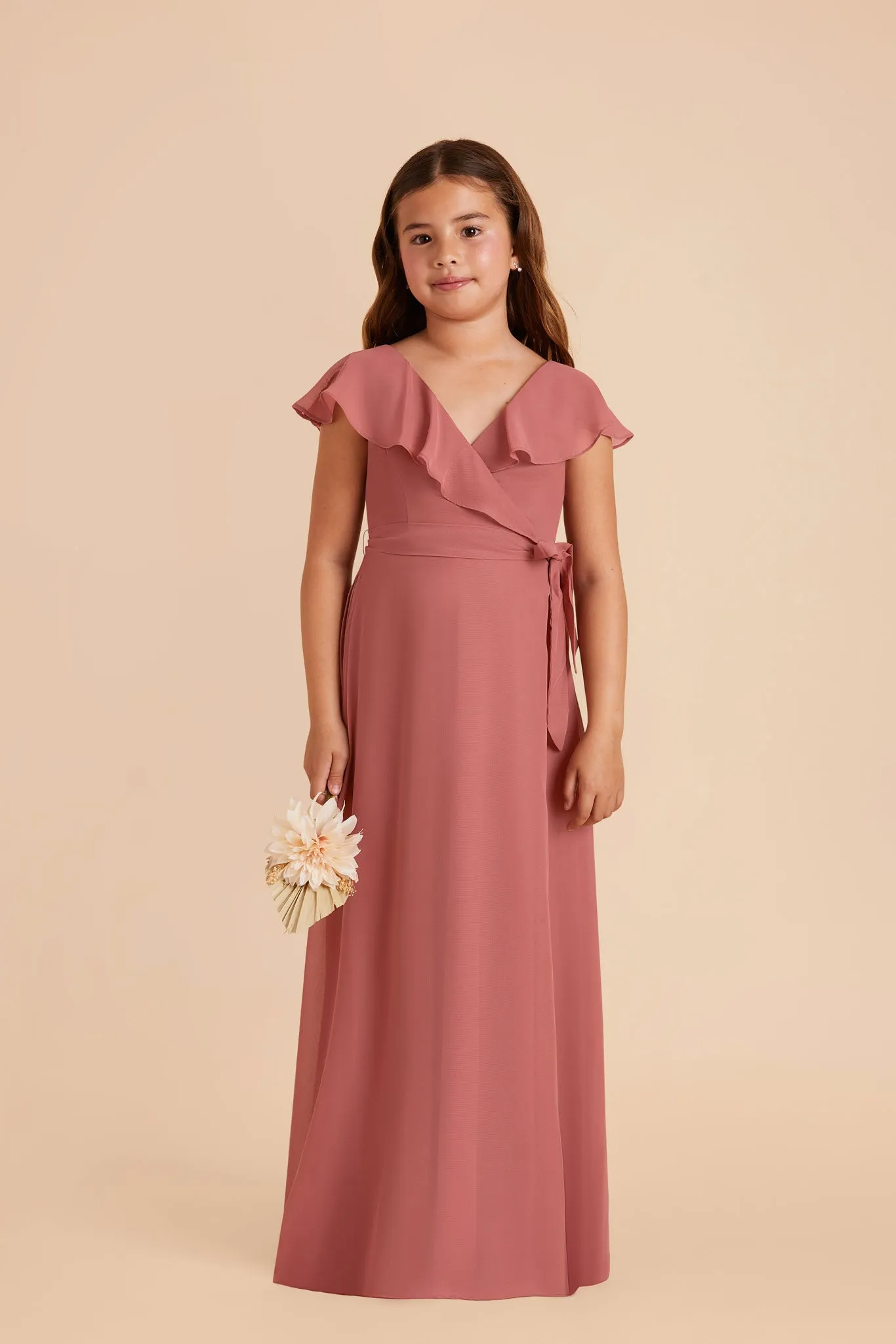 Jax Junior Chiffon Dress - Wild Rose sold by Birdy Grey product image thumbnail 2