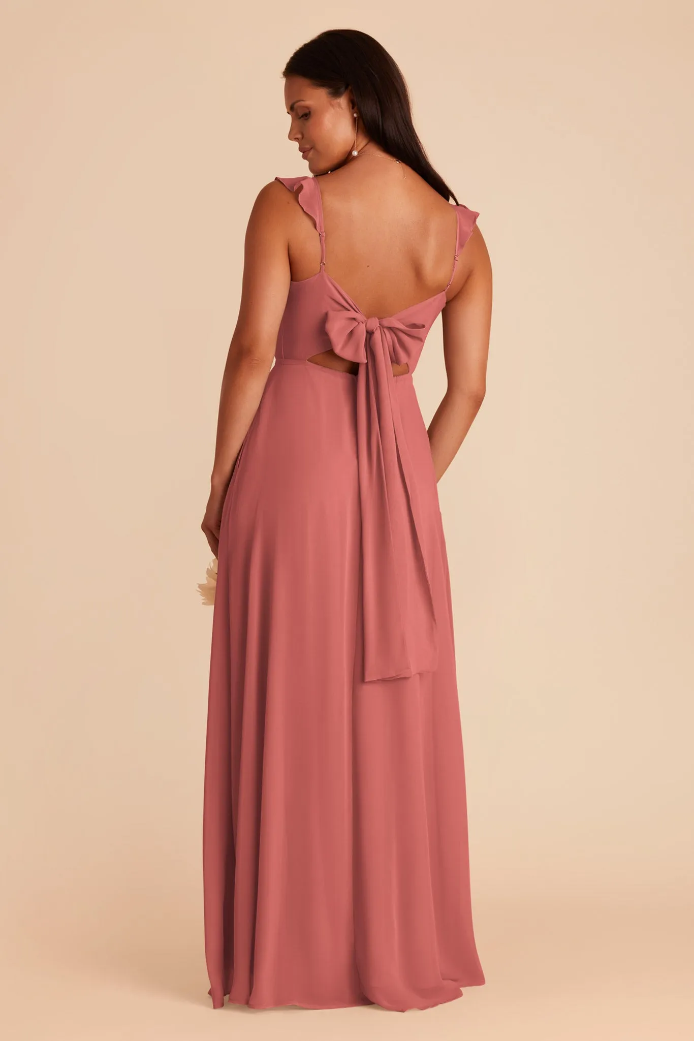 Doris Chiffon Dress - Wild Rose sold by Birdy Grey product image thumbnail 5