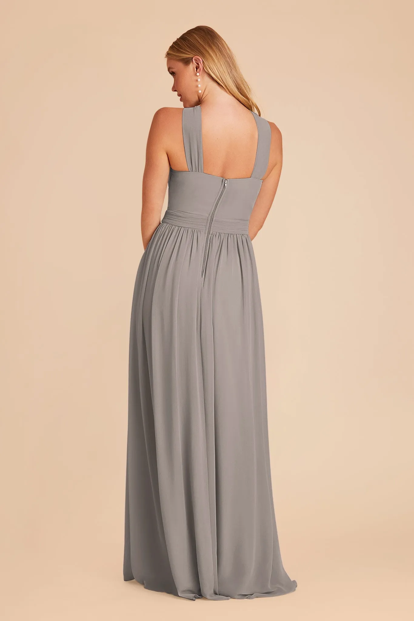 Kiko Chiffon Dress - Silver sold by Birdy Grey product image thumbnail 5
