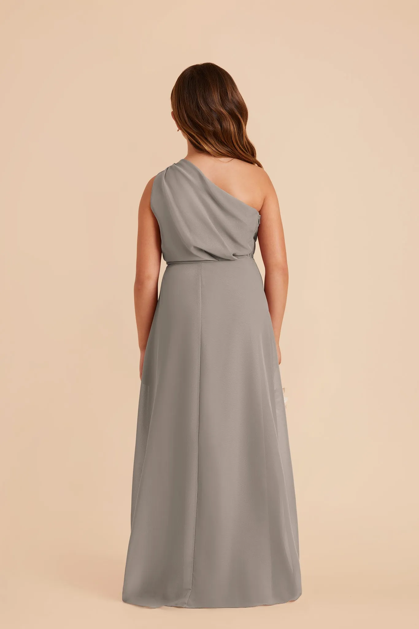 Kiara Junior Chiffon Dress - Silver sold by Birdy Grey product image thumbnail 4