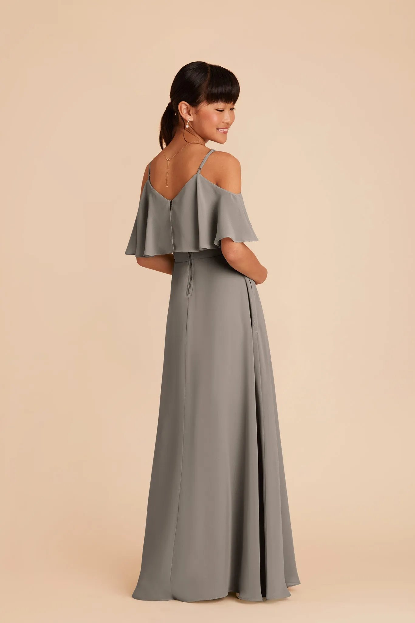 Janie Convertible Junior Dress - Silver sold by Birdy Grey product image thumbnail 4
