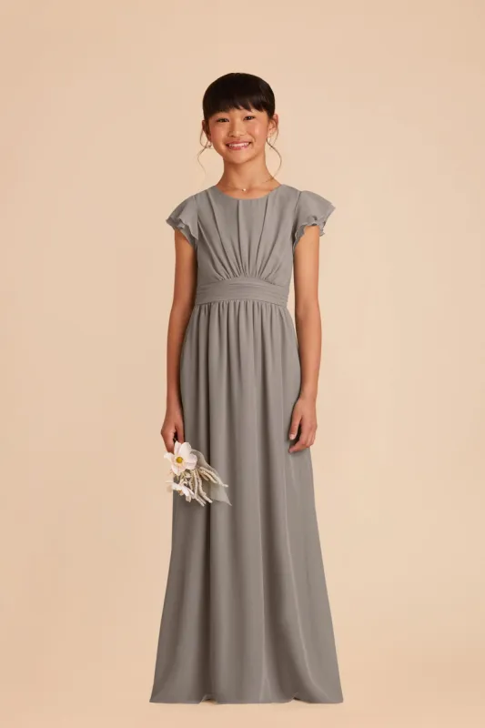 Celine Junior Dress - Silver sold by Birdy Grey