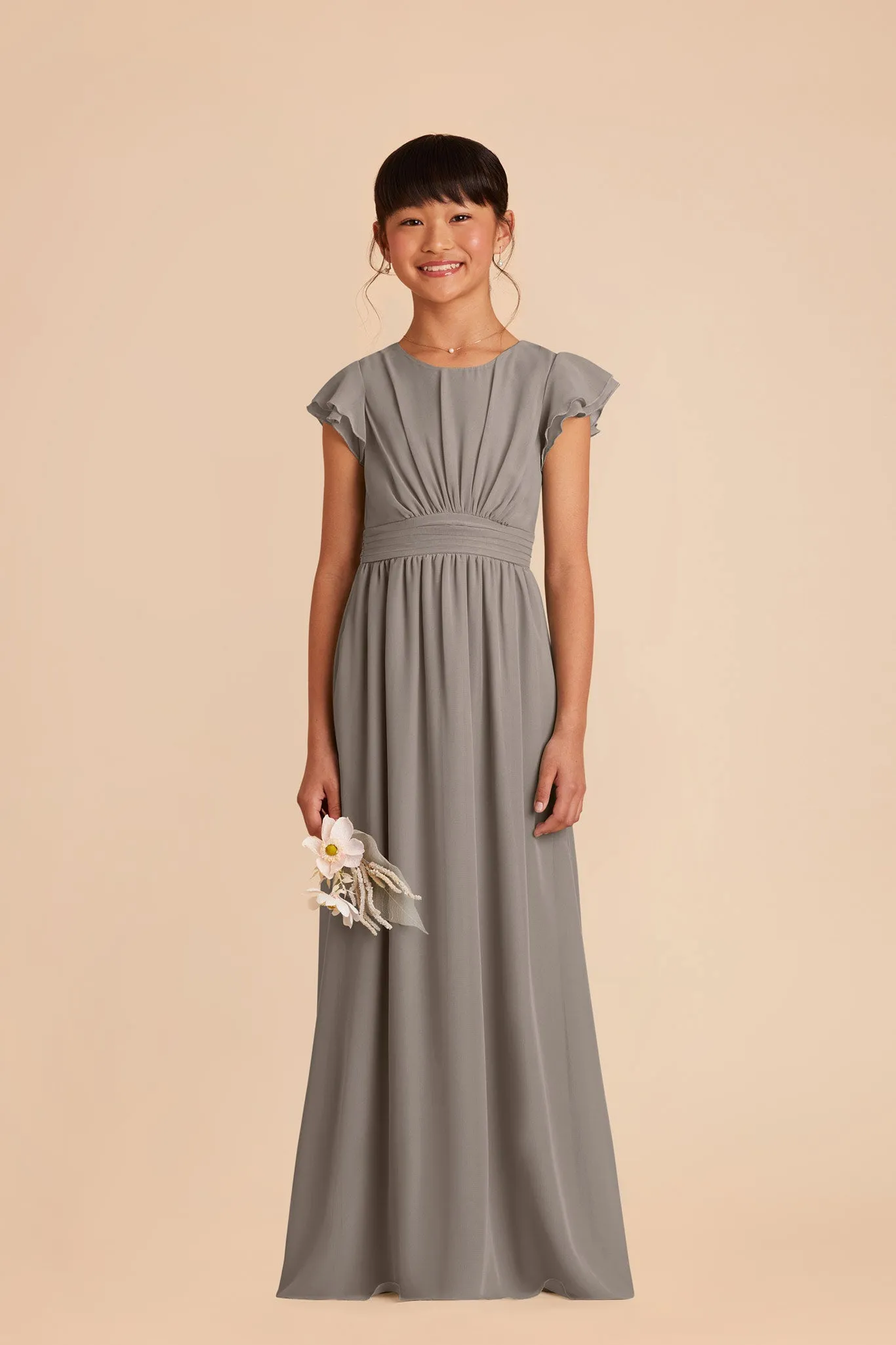 Celine Junior Dress - Silver sold by Birdy Grey