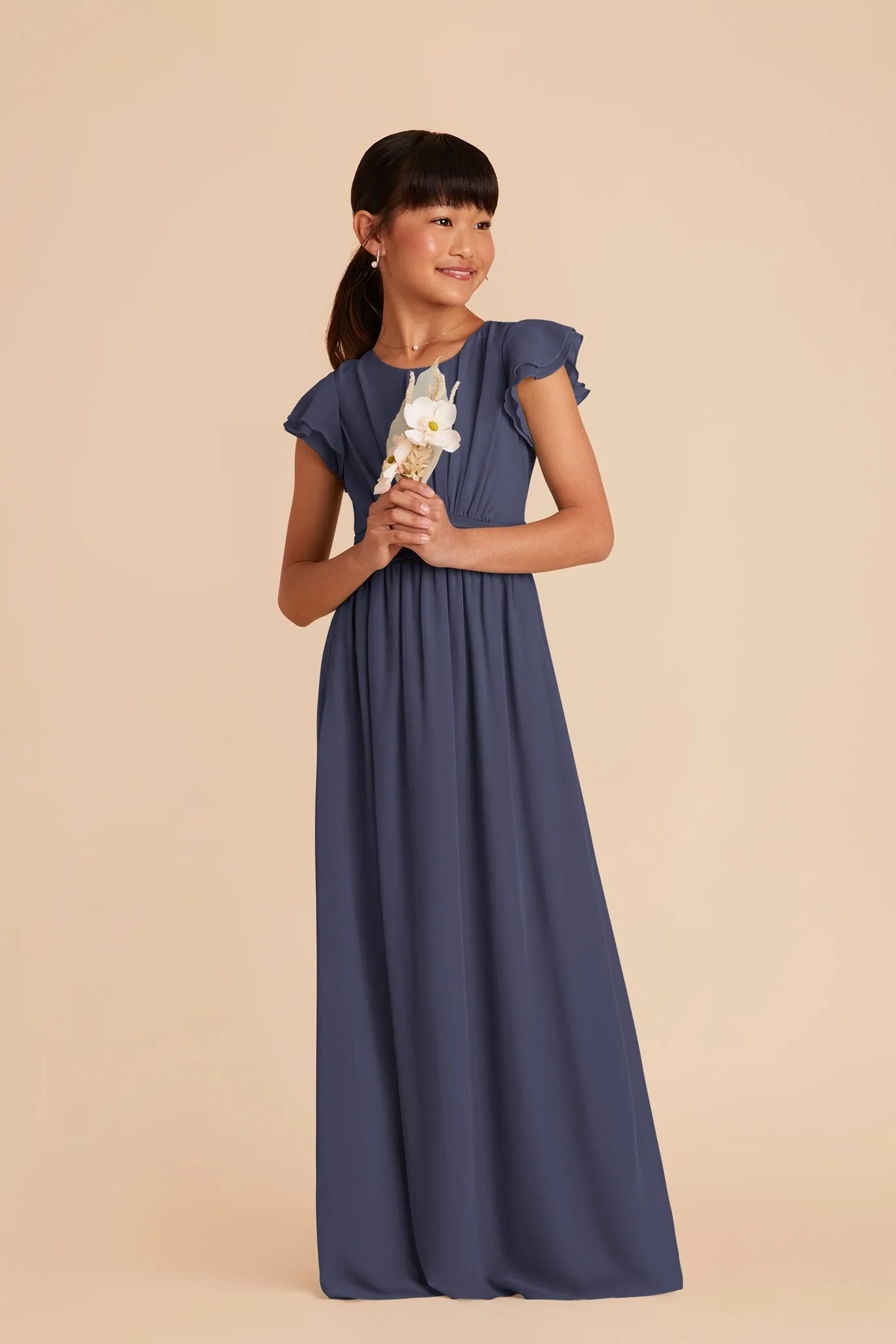 Celine Junior Dress - Dusk Blue sold by Birdy Grey product image thumbnail 3