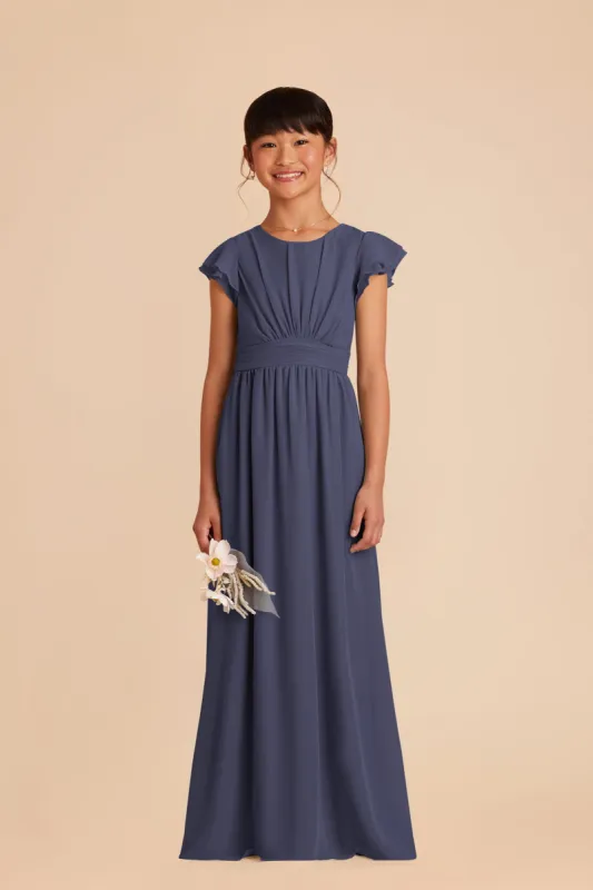 Celine Junior Dress - Dusk Blue sold by Birdy Grey