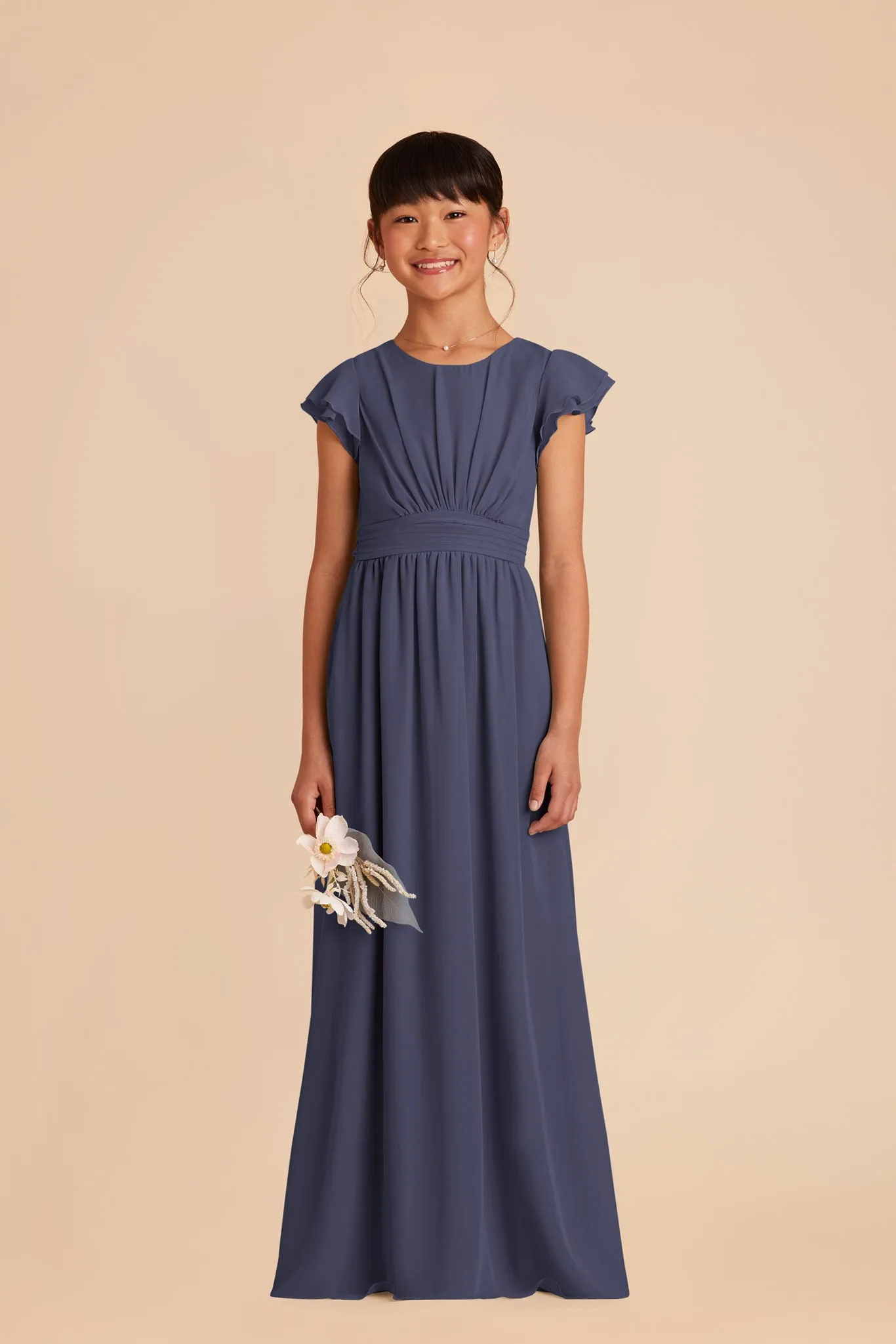 Celine Junior Dress - Dusk Blue sold by Birdy Grey