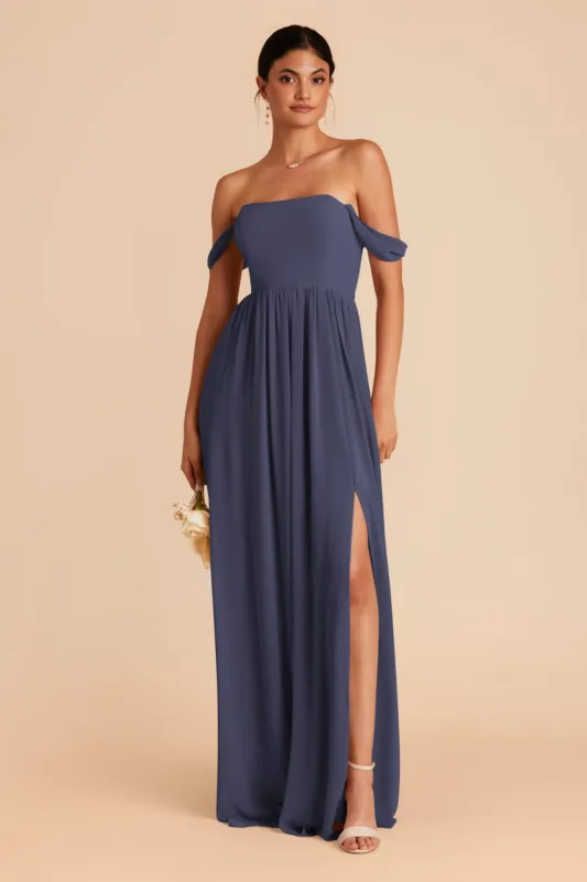 August Convertible Dress - Dusk Blue sold by Birdy Grey