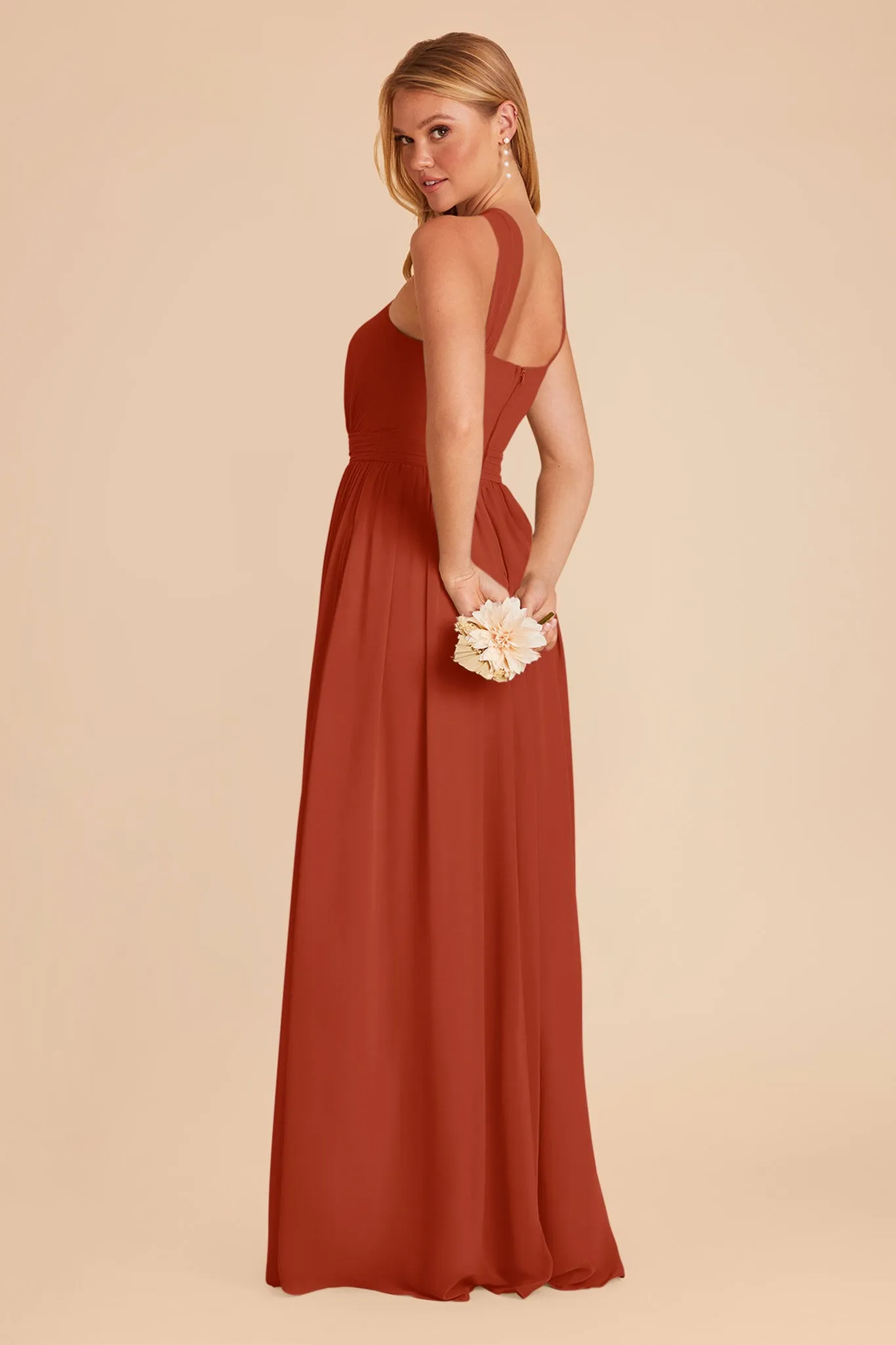 Kiko Chiffon Dress - Auburn sold by Birdy Grey product image thumbnail 4