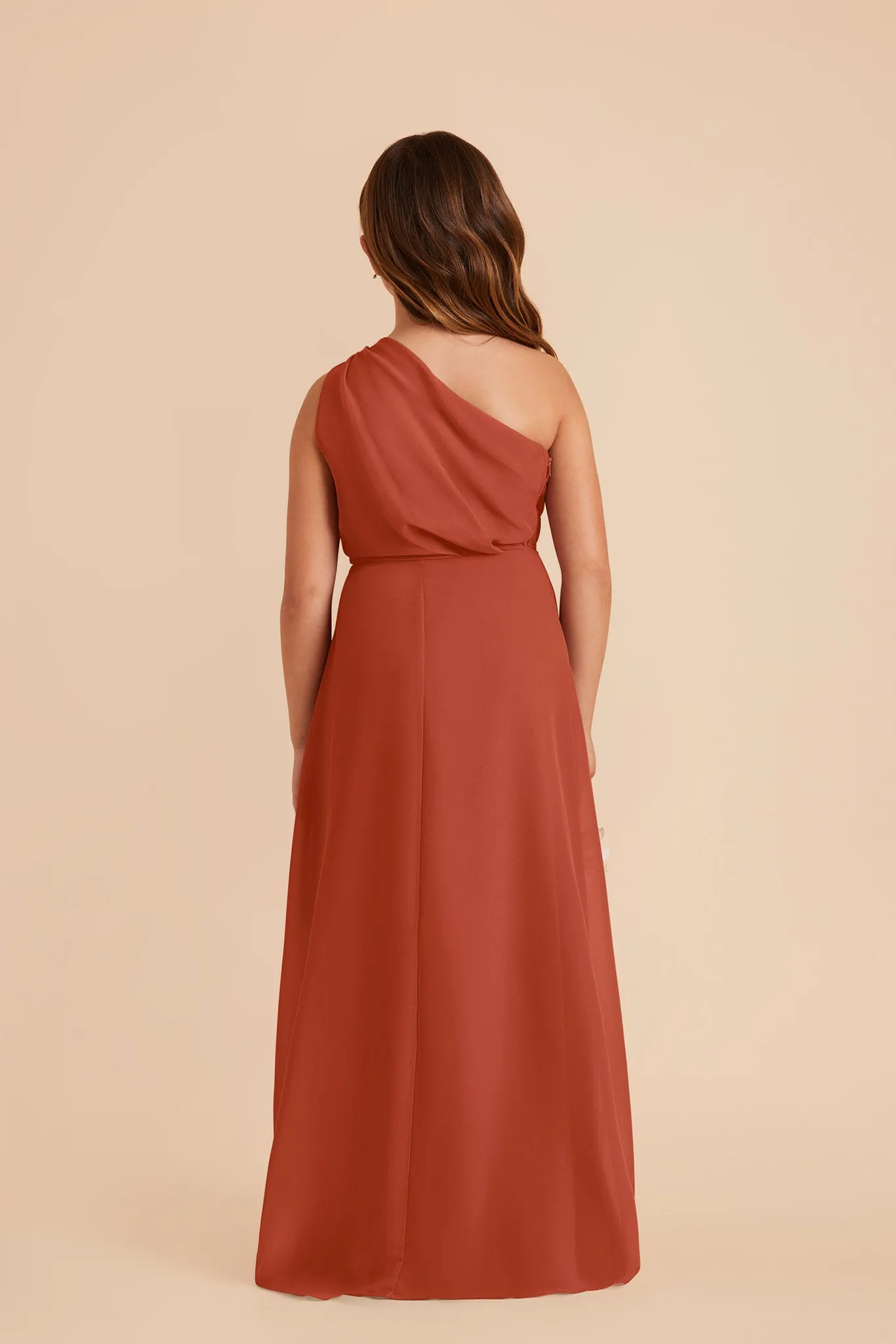 Kiara Junior Chiffon Dress - Auburn sold by Birdy Grey product image thumbnail 4