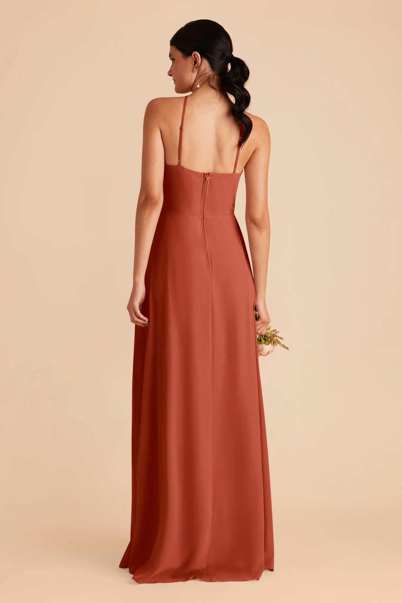 Juliet Chiffon Dress - Auburn sold by Birdy Grey product image thumbnail 5