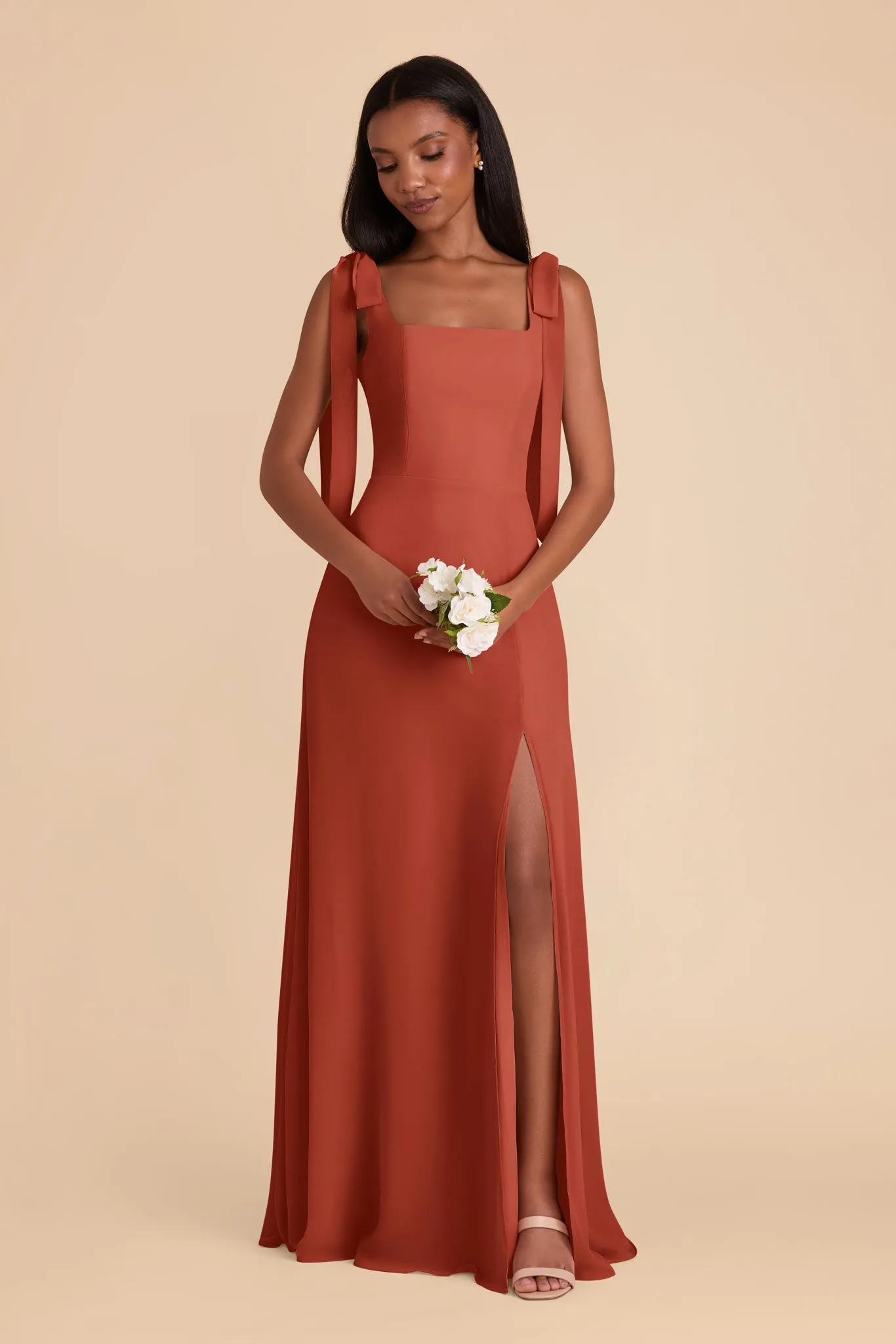 Alex Convertible Dress Chiffon - Auburn sold by Birdy Grey