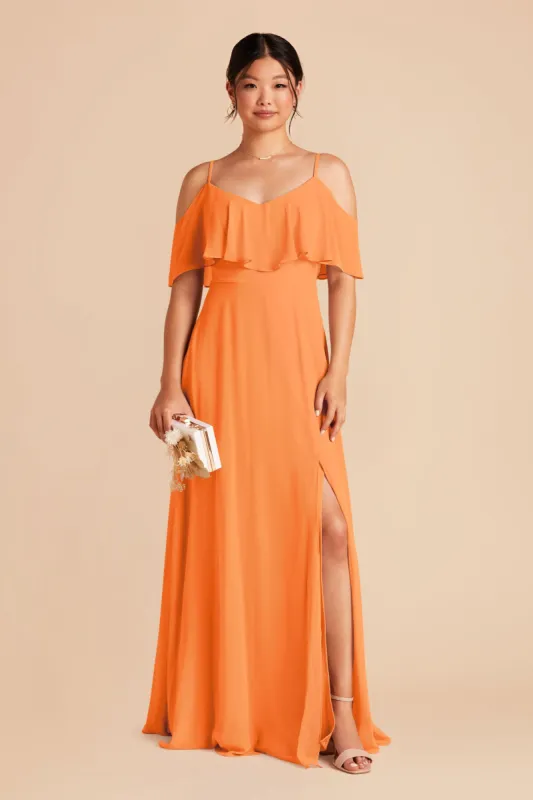 Jane Convertible Dress With Slit - Apricot sold by Birdy Grey