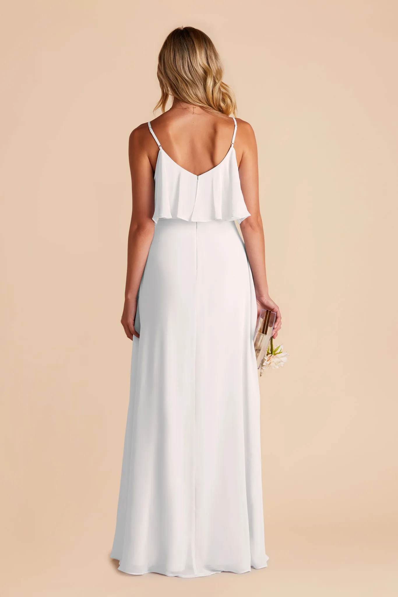 Jane Convertible Dress With Slit - White sold by Birdy Grey product image thumbnail 5