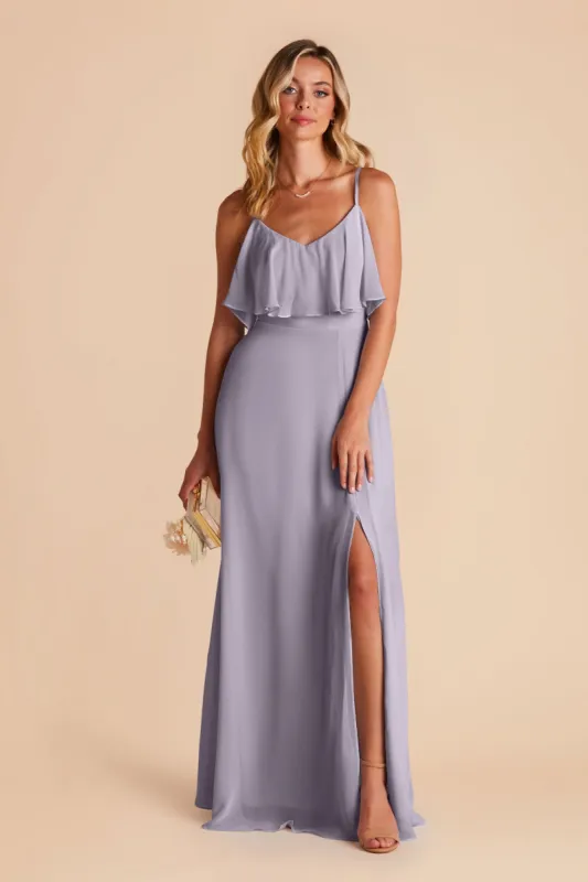 Jane Convertible Dress With Slit - Dusty Lilac sold by Birdy Grey