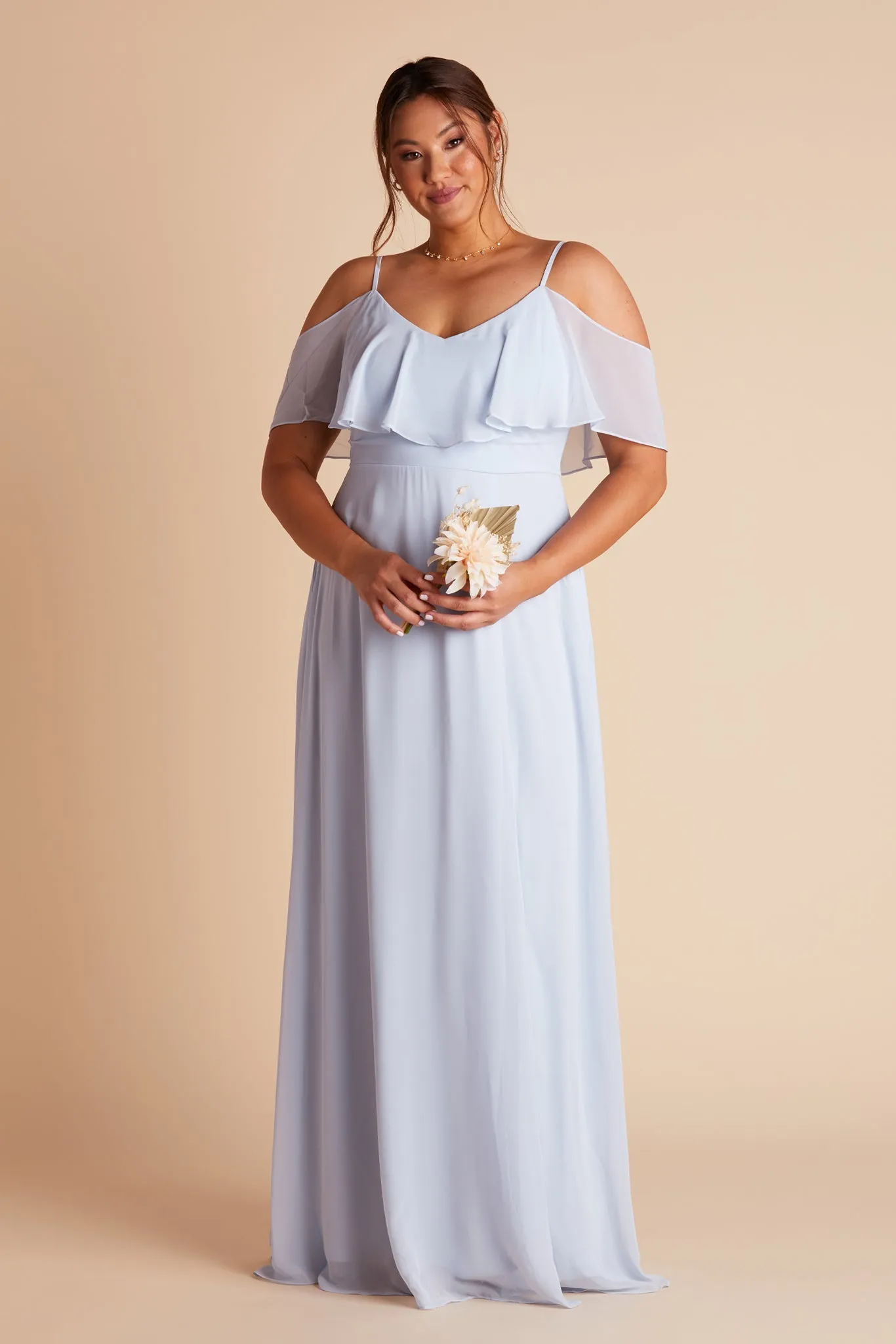 Jane Convertible Dress With Slit - Ice Blue sold by Birdy Grey product image thumbnail 2