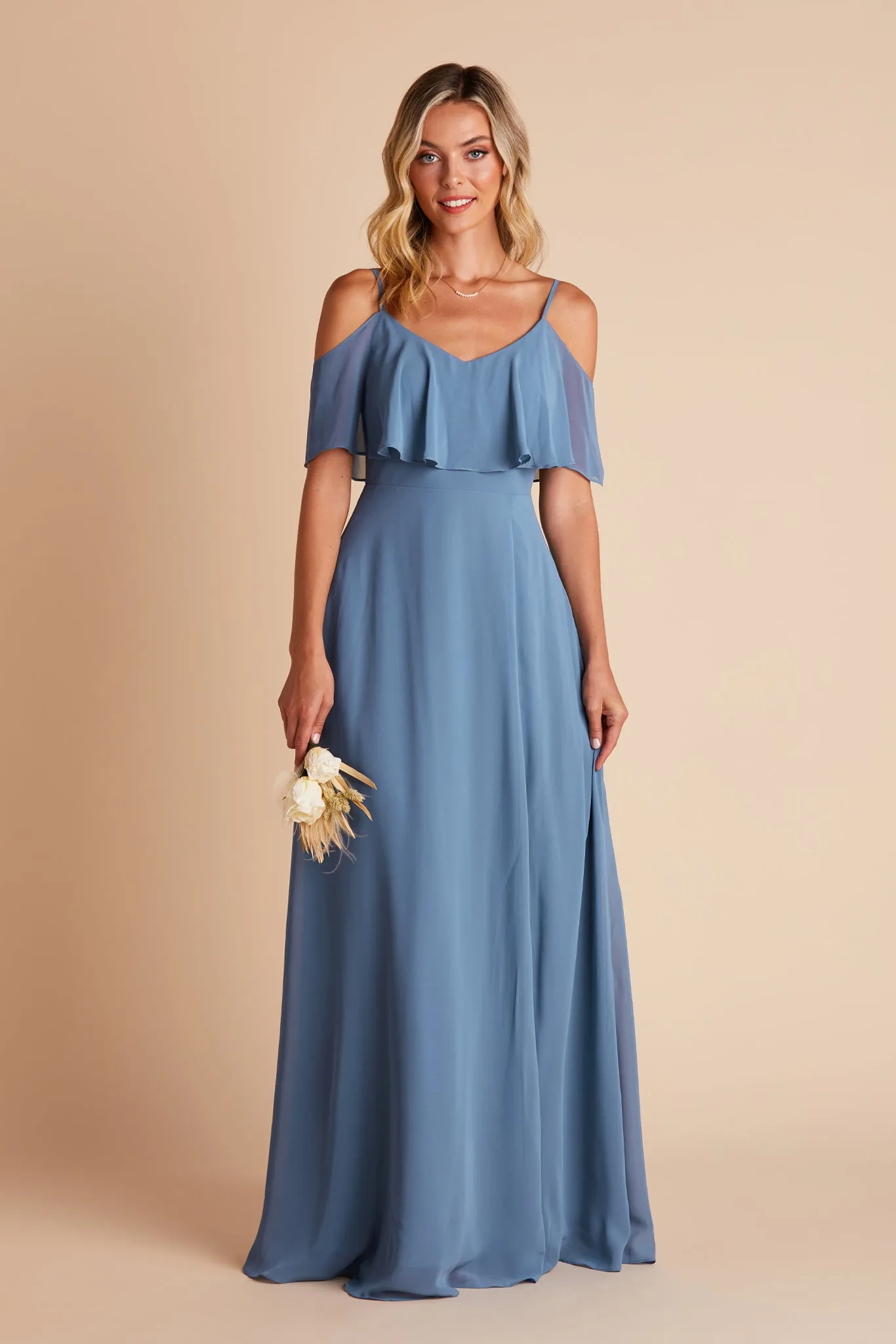 Jane Convertible Dress With Slit - Twilight sold by Birdy Grey product image thumbnail 3